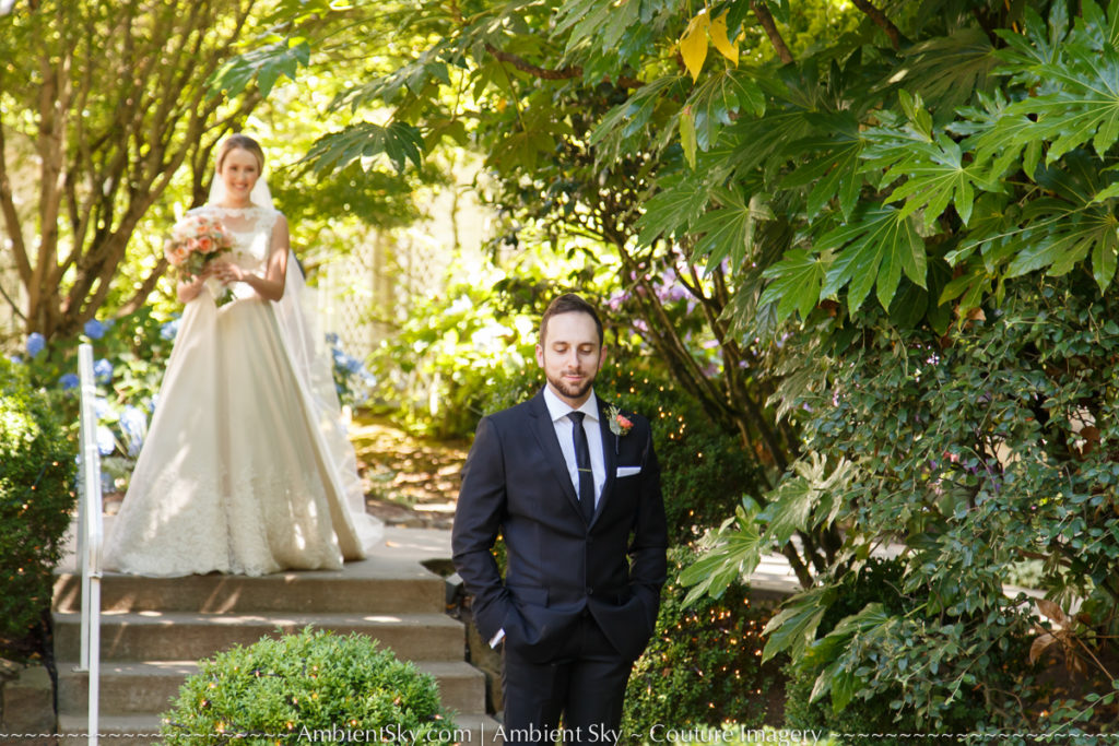 Portland Wedding Photography First Look