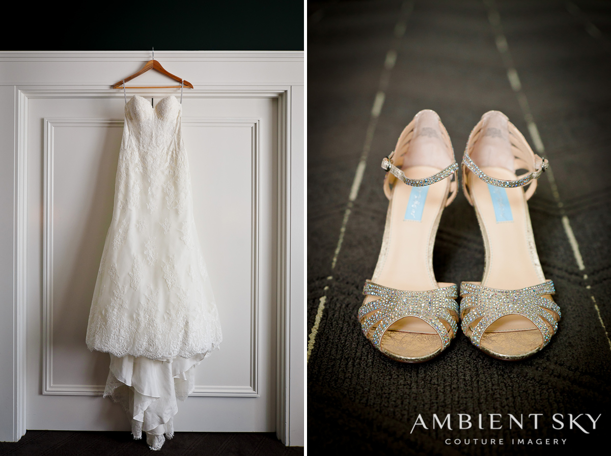 Urban Studios Wedding Dress & Shoes