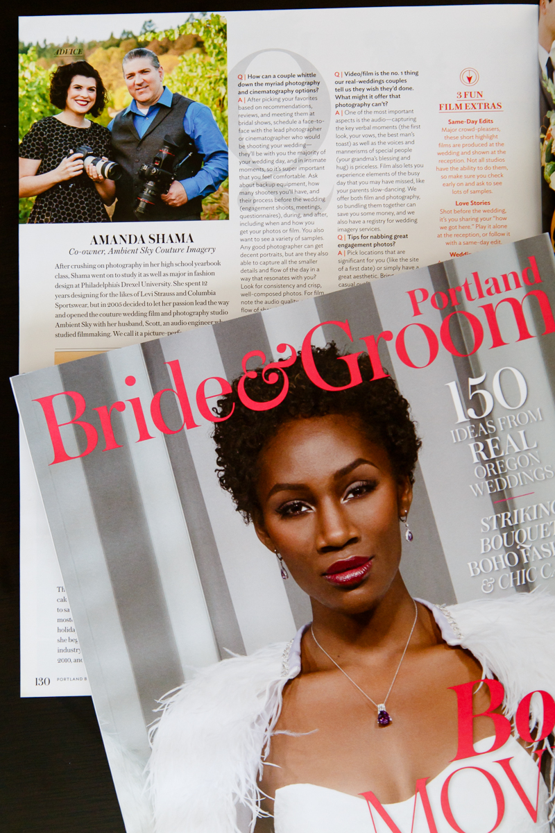 Check us out in the latest Portland Bride & Groom Magazine - Portland ...
