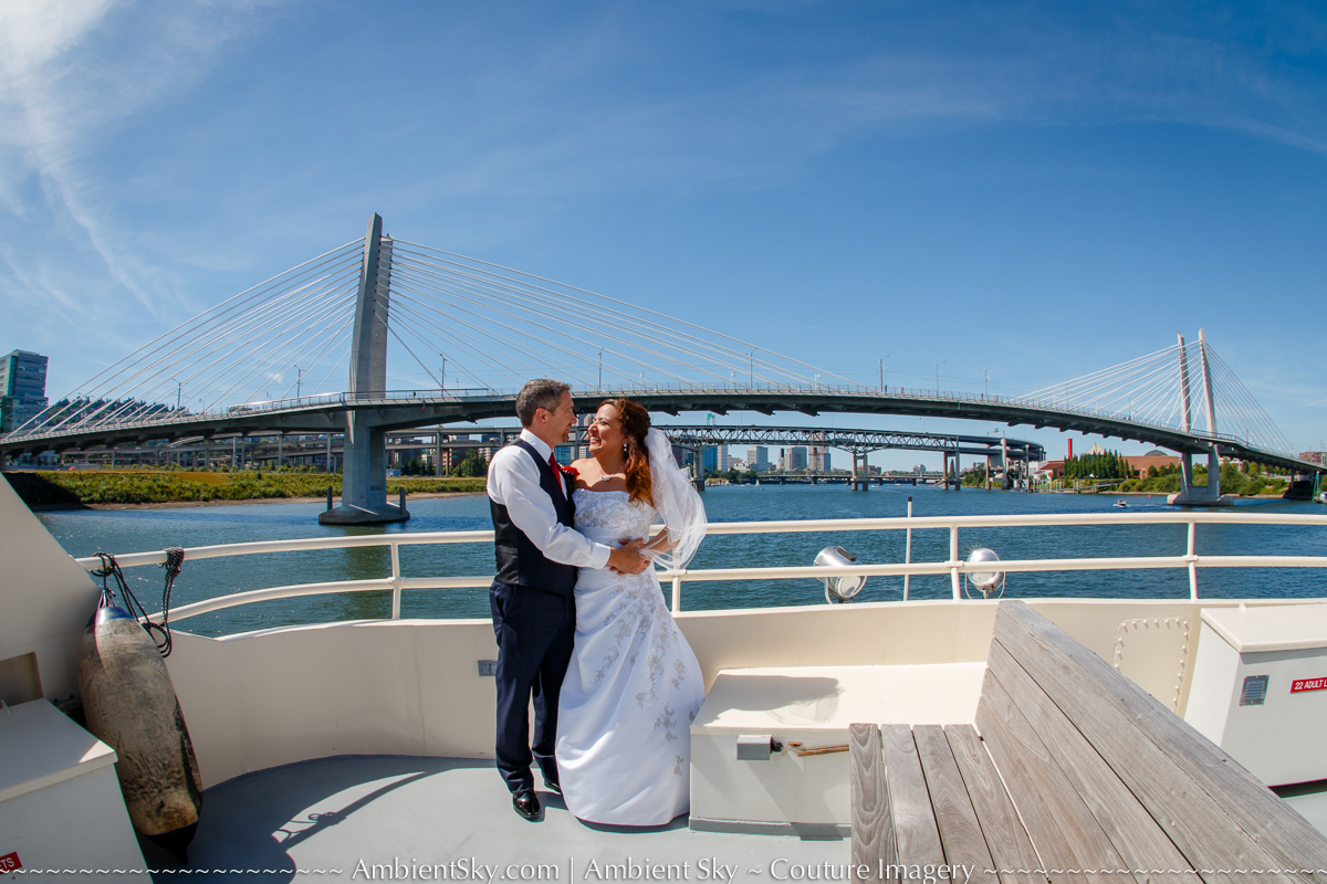Tilikum Crossing Wedding Photography