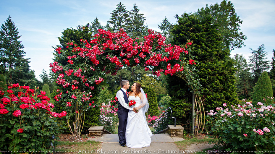 Portland Rose Garden Wedding Photography