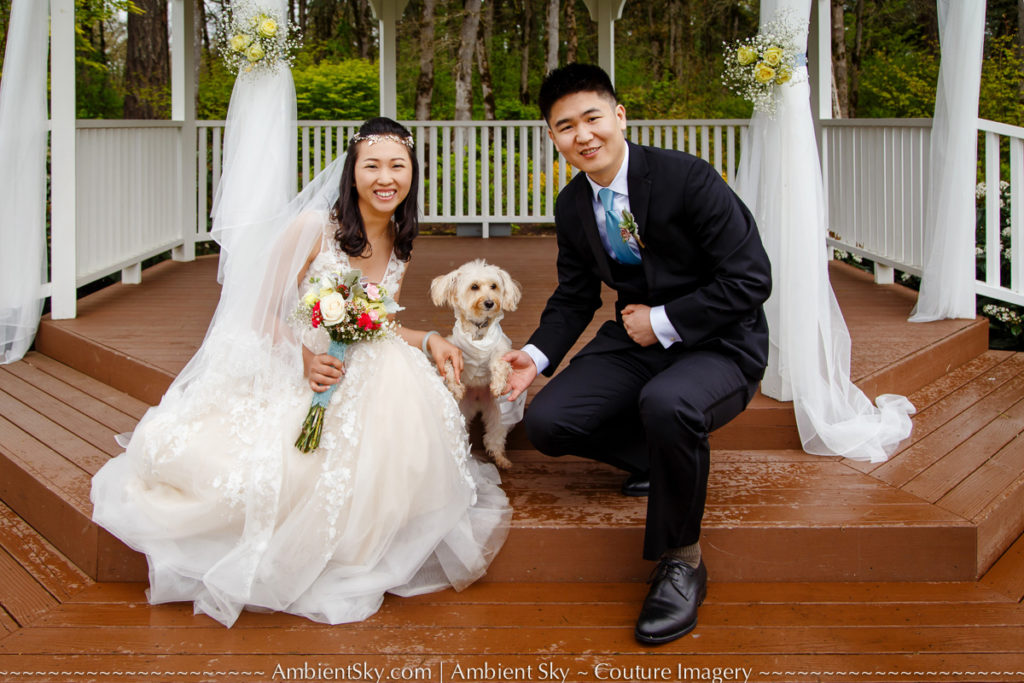 Camas Meadows Wedding Photography Cute Dog