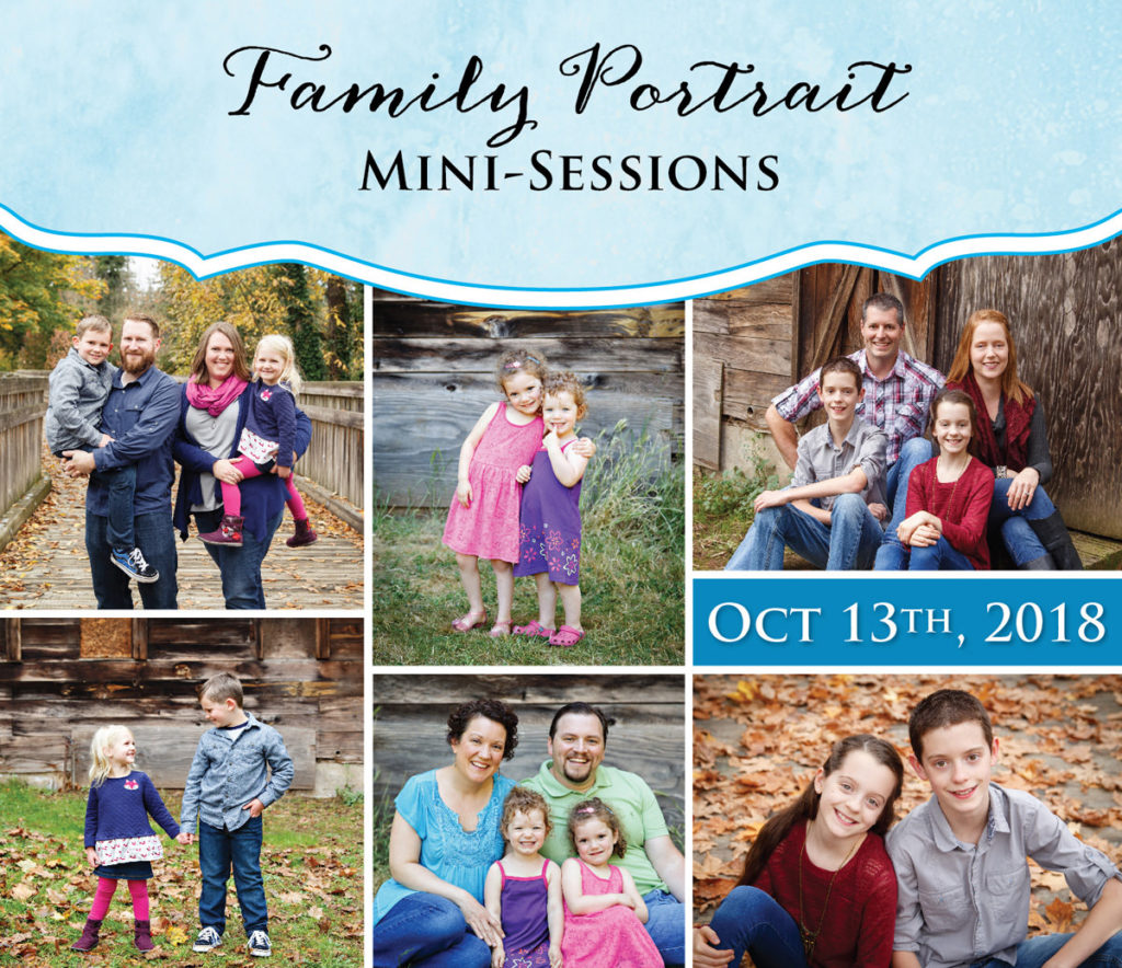 Fall Family Portrait Mini Sessions Portland Tualatin