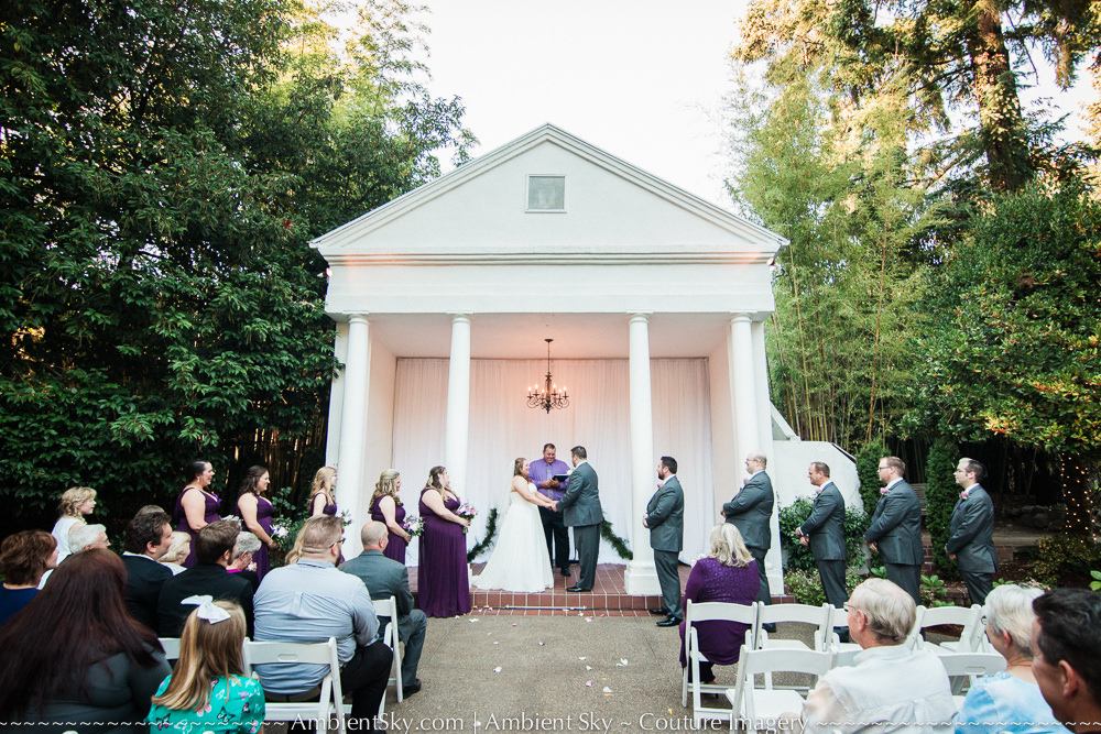 Portland Wedding Ceremony at Gray Gables Estate